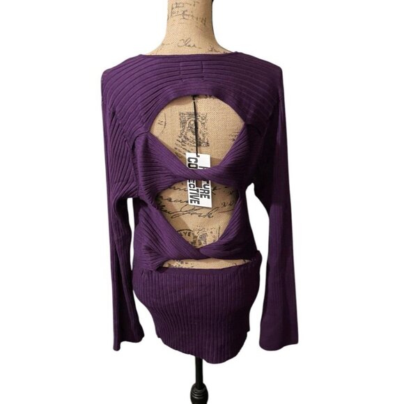 Future Collection Kahlana Barfield‎ Brown Sweater - Picture 4 of 7